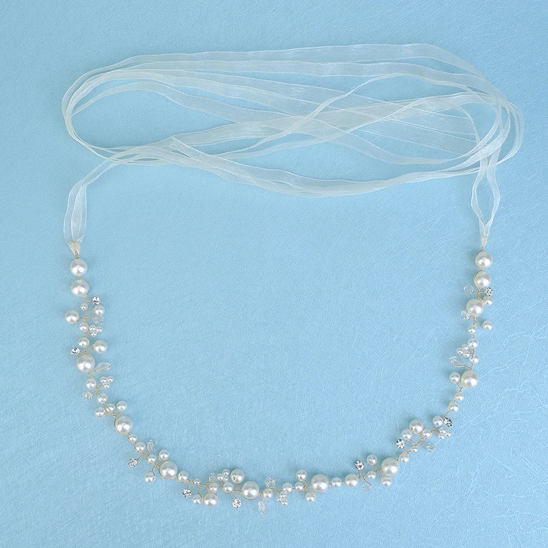 Miallo Elegant Women Handmade Pearl Crystal Belts for Women Accessories Dresses Waistband Bride Sash Jewelry Bridesmaid Gift