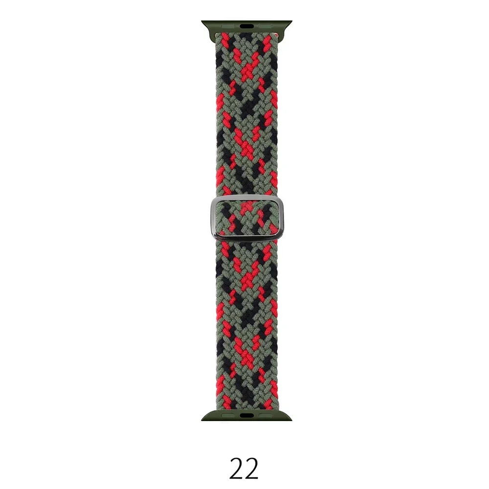 Nylon Braided Elastic Solo Loop Band