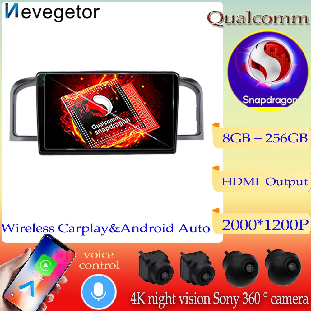 

Qualcomm For Lifan 620/Solano Car Navigation Gps Android13 Octa Core Support Mirror link Car Radio Multimedia Video Player DVD