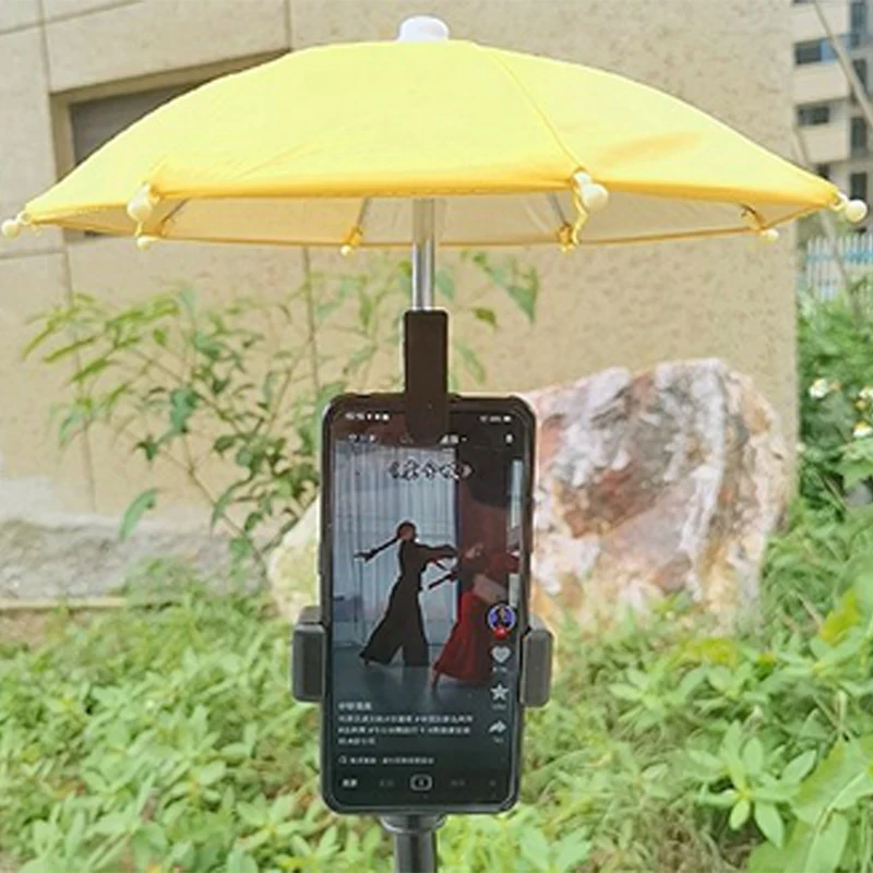 1PC DSLR Camera Umbrella Hot Shoe Cover Sunshade Rainy Holder For Camera Mirrorless Phone Photography Accessory