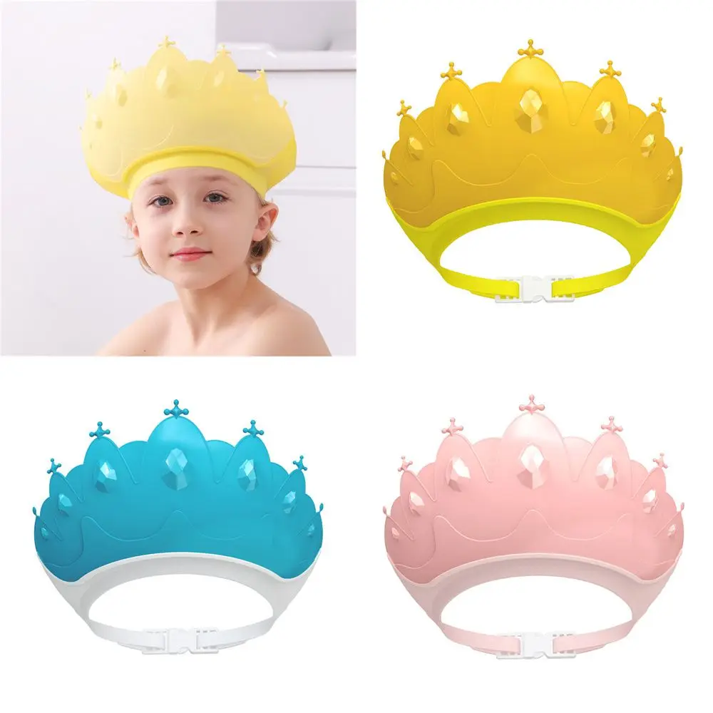 

Baby Bath Accessories Hat Visor Ear Protection Baby Shower Cap Wash Hair Shield Shower Head Cover Shampoo Cap