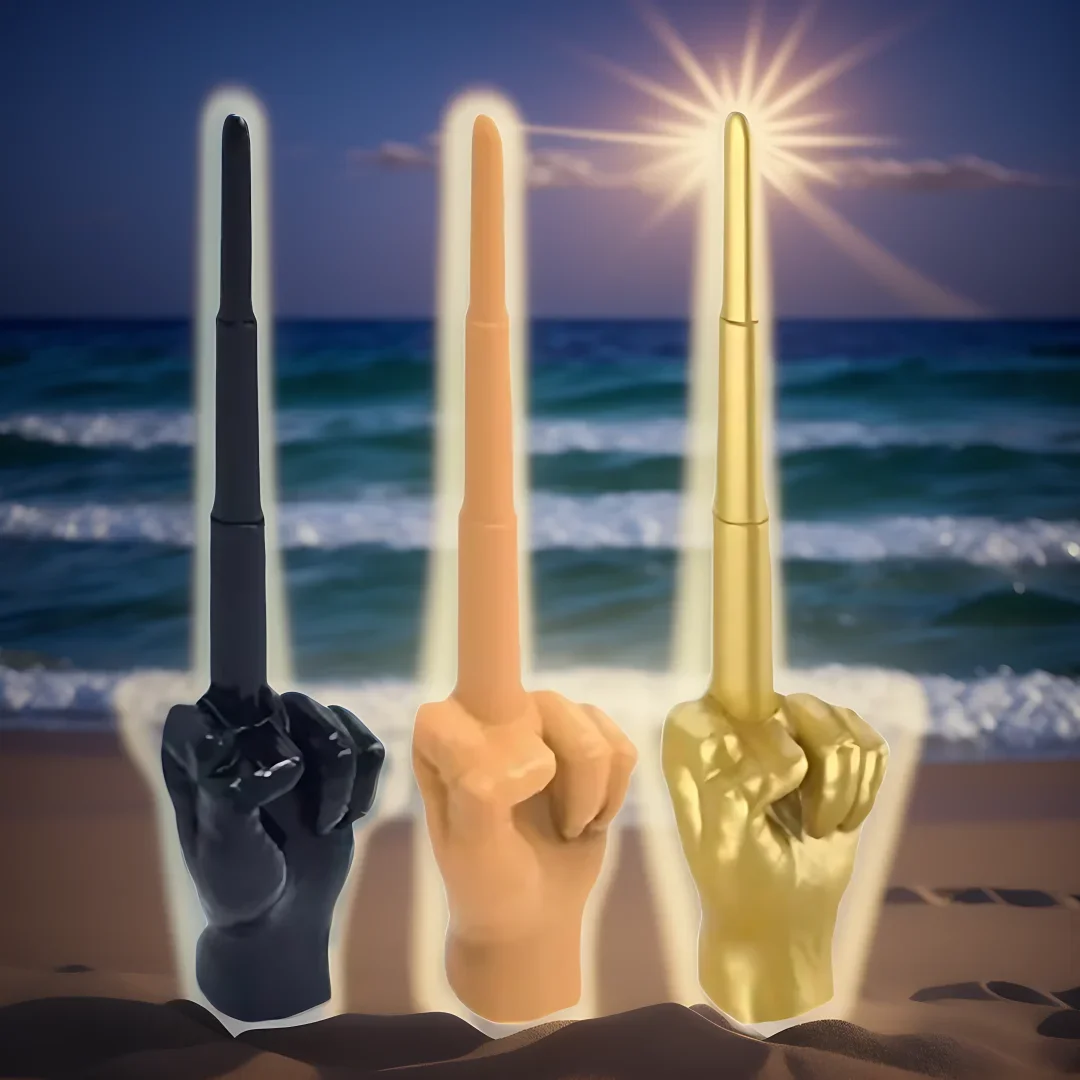 Fidget Toys Anti Stress Toys 3D Middle Finger Retractable Sword 6PCS