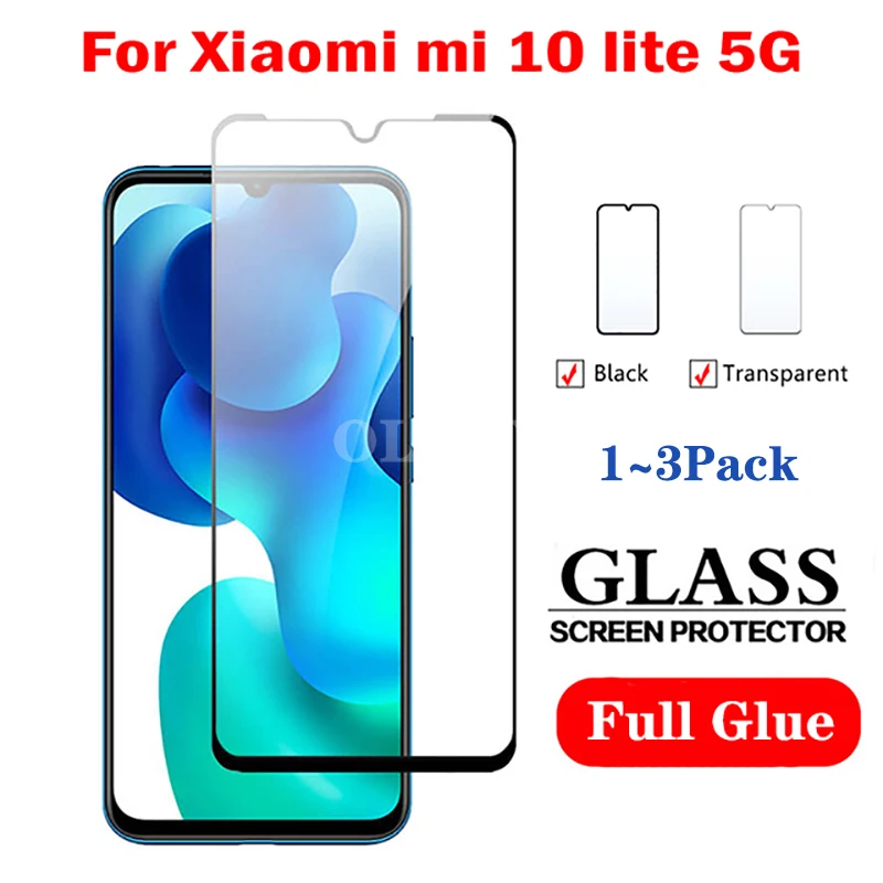 

Tempered Glass For Xiaomi Mi 10 Lite 5G Screen Protector for Xiaomi 10 Lite 6.57 Protection Film mi10 light xiaomi10 10lite glas