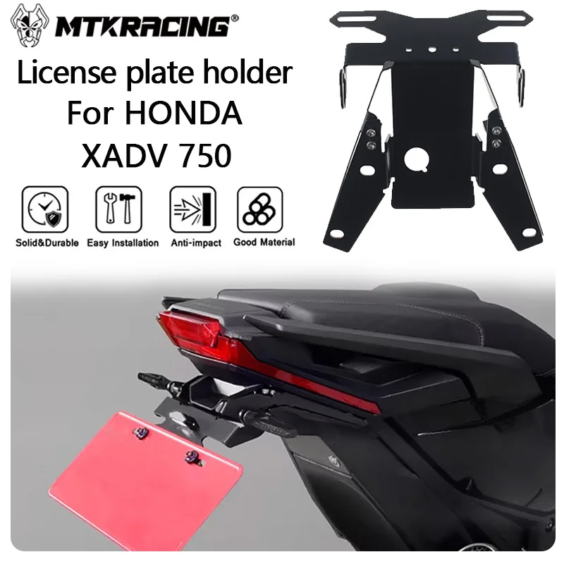 

Кронштейн номерного знака MKLIGHTECH для HONDA XADV 750 2021-2024, запчасти для мотоциклов, задний аккуратный кронштейн