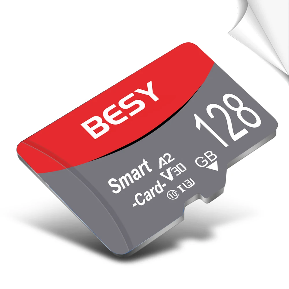 SD 메모리 카드 휴대 전화 게임 카메라용 미니 SD/TF 32GB U3, 64GB, 128GB, 256GB, U3 C10