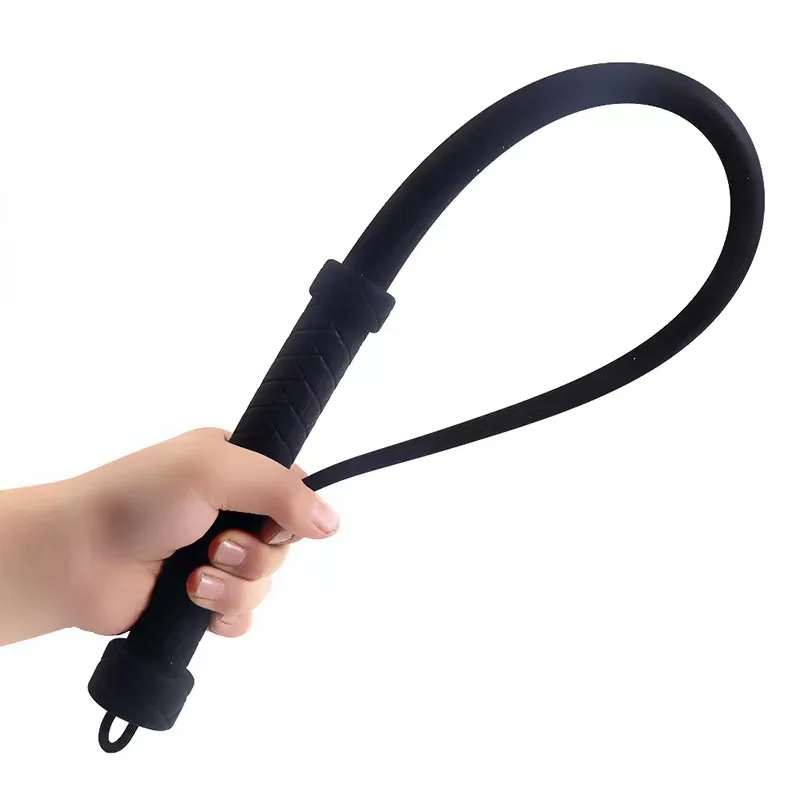 24.8-inch (63 cm) silicone whip for cycling crops, durable equestrian training, portable pointer, lightweight and anti slip whip 5