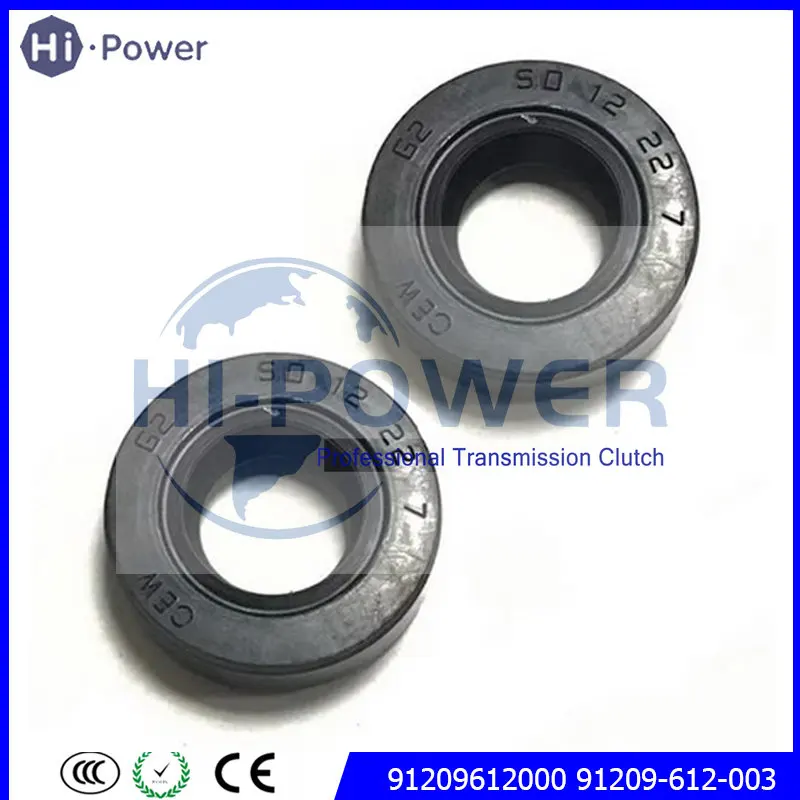 

2Pcs Transmission lever changing shaft oil seal 91209612000 91209-612-003 91209612003 for HONDA CIVIC CRV 12-22-7