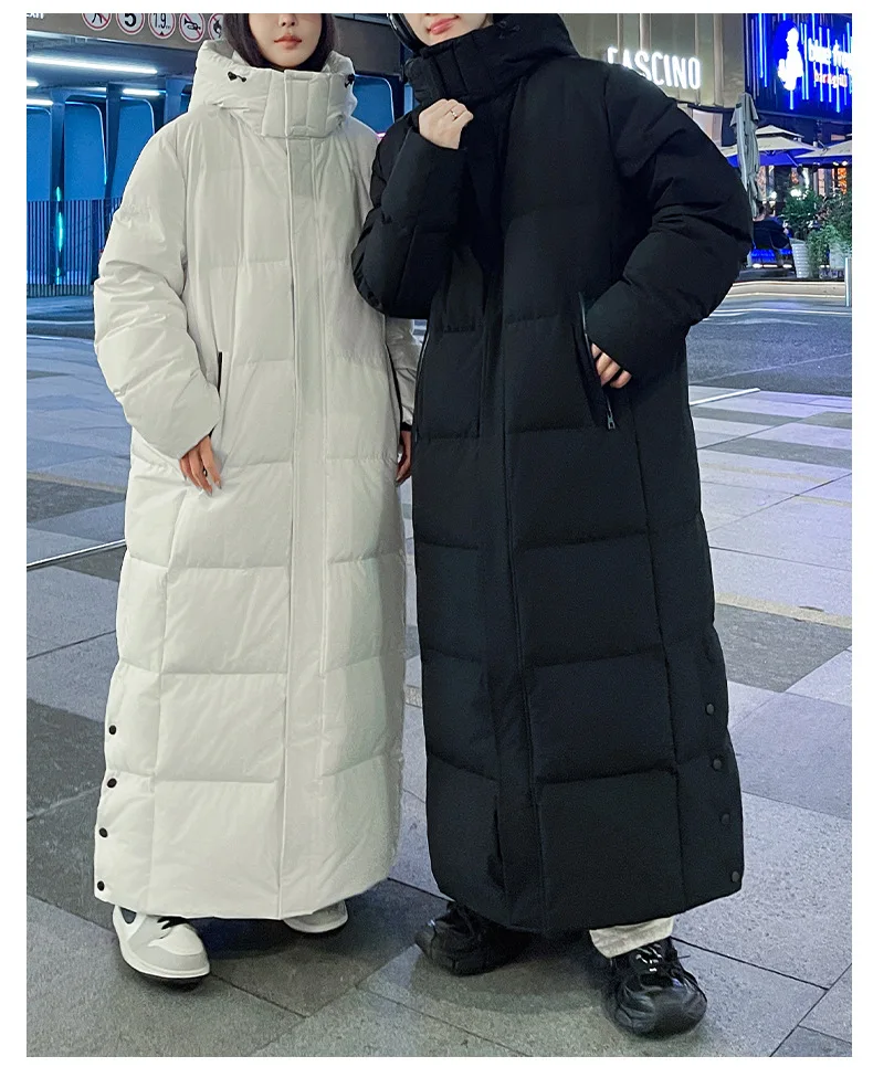 Down Coat Side View