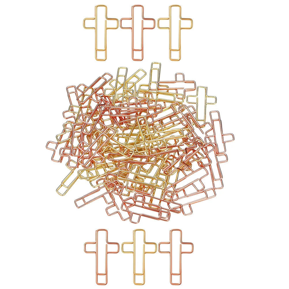 40 Pcs Bible Paper Clip Clips File Marking Jumbo Metal Clamps Office Stationery Supplies Holder