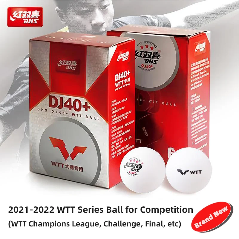 DHS D40+ DJ40+ Ping-Pong-Bälle, 3-Sterne-ABS, neues Material, Tischtennisball, speziell für WTT – Detail 8
