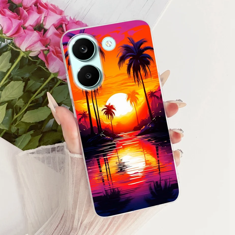 Cute Cat Luxury Painted Soft Silicone Phone Case - Stylish Cover