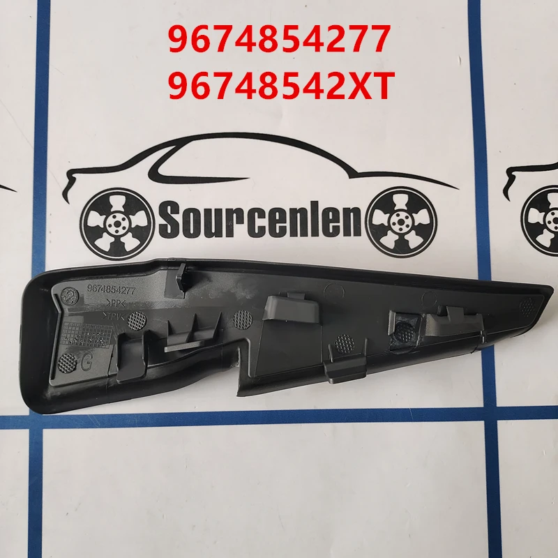 9674854277 9674854077 Genuine Front Windshield Wiper Side Cowl Trim Cover for Peugeot 2008 Exterior Parts