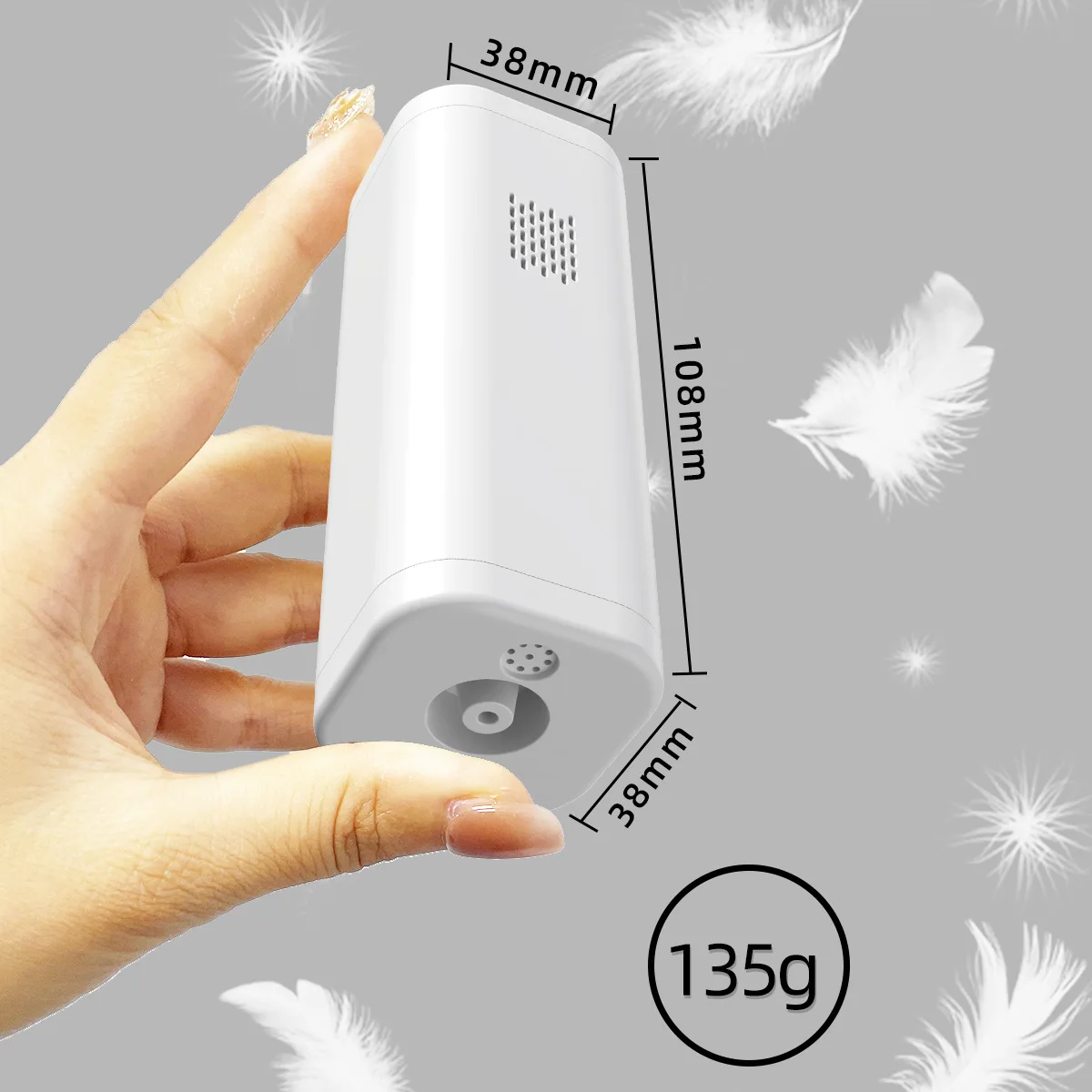 Medical Nebulizer Mesh Nebulizer Asthma Inhaler Spacer Portable Medical Compression Nebulizer 4&mu;m Silent Desktop Inhaler 135g Ultrasonic Medical Grade Atomizer Baby Kids Adult