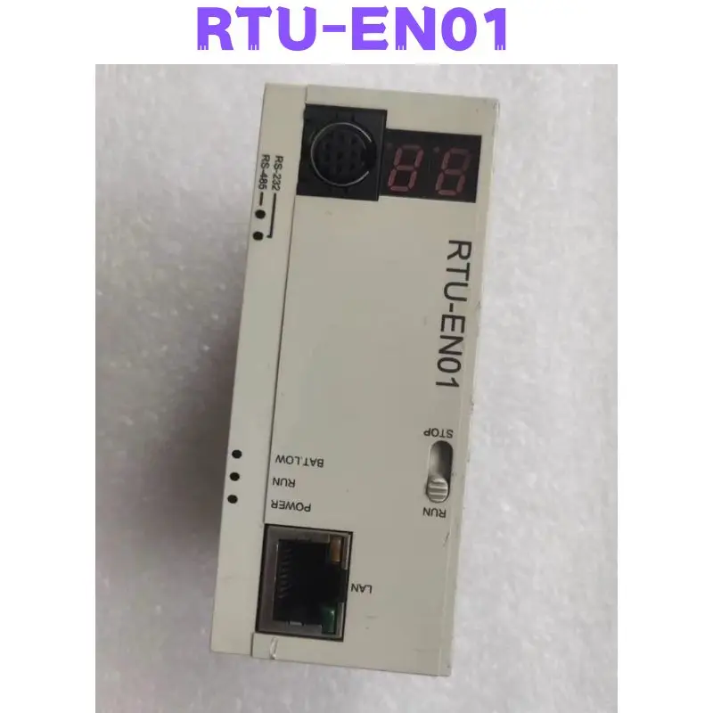 

Second-hand RTU-EN01 RTU EN01 PLC Module Tested OK