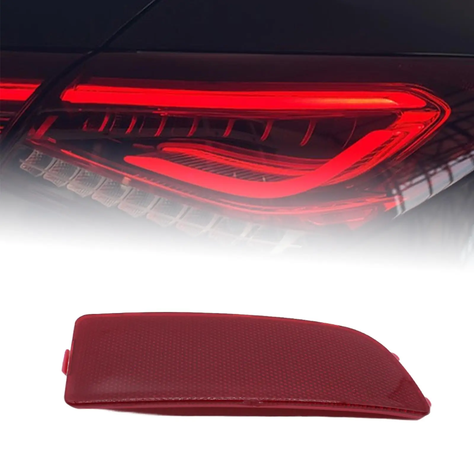 Rear Bumper Reflector Cover Vehicle Easy to Install Warning A2E0945105 A906-826-0040 for Volkswagen Crafter 30-50 2006-2016