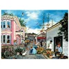 69*51cm Paper Jigsaw Puzzle 1000PCS Dock Town Landscape Painting Educational Entertainment  Adult Children Toys Christmas Gift 3