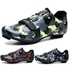 Men's Cycling Shoes Road Single Buckle SPD Cycling Shoes Outdoor Road Camouflage Breathable Road Racing Cycling Sports Shoes 1