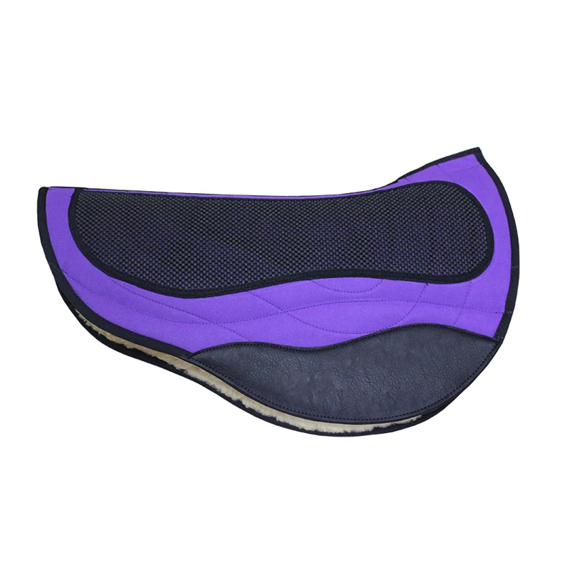 Thickened Shock-absorbing Saddle Mat Integrated Riding Sweat Mat Wool Anti-slip Sweat Drawer Equestrian