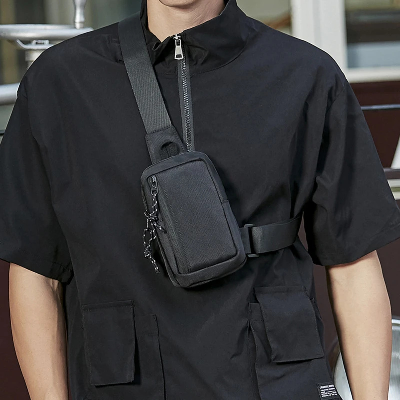 

Men Chest Bag Mens Shoulder Body Bag Oxford Fashion Man Side Sling Crossbody Bag for Male 2023 Casual Handbag Travel Phone Bags