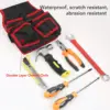 Multi-Function Tool Bag Oxford Cloth Electrician Bag Multi-Pocket Waterproof Anti-Fall Waist Bag Organizers Tool Bag 4