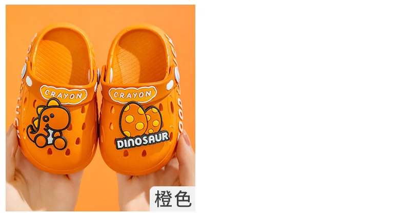 Cute Kids Sandal Child Shoes Slides Boy Kawaii Cartoon Soft Sole Toddler Slipper Summer Baby Non-slips Breathable Garden Shoes boy sandals fashion