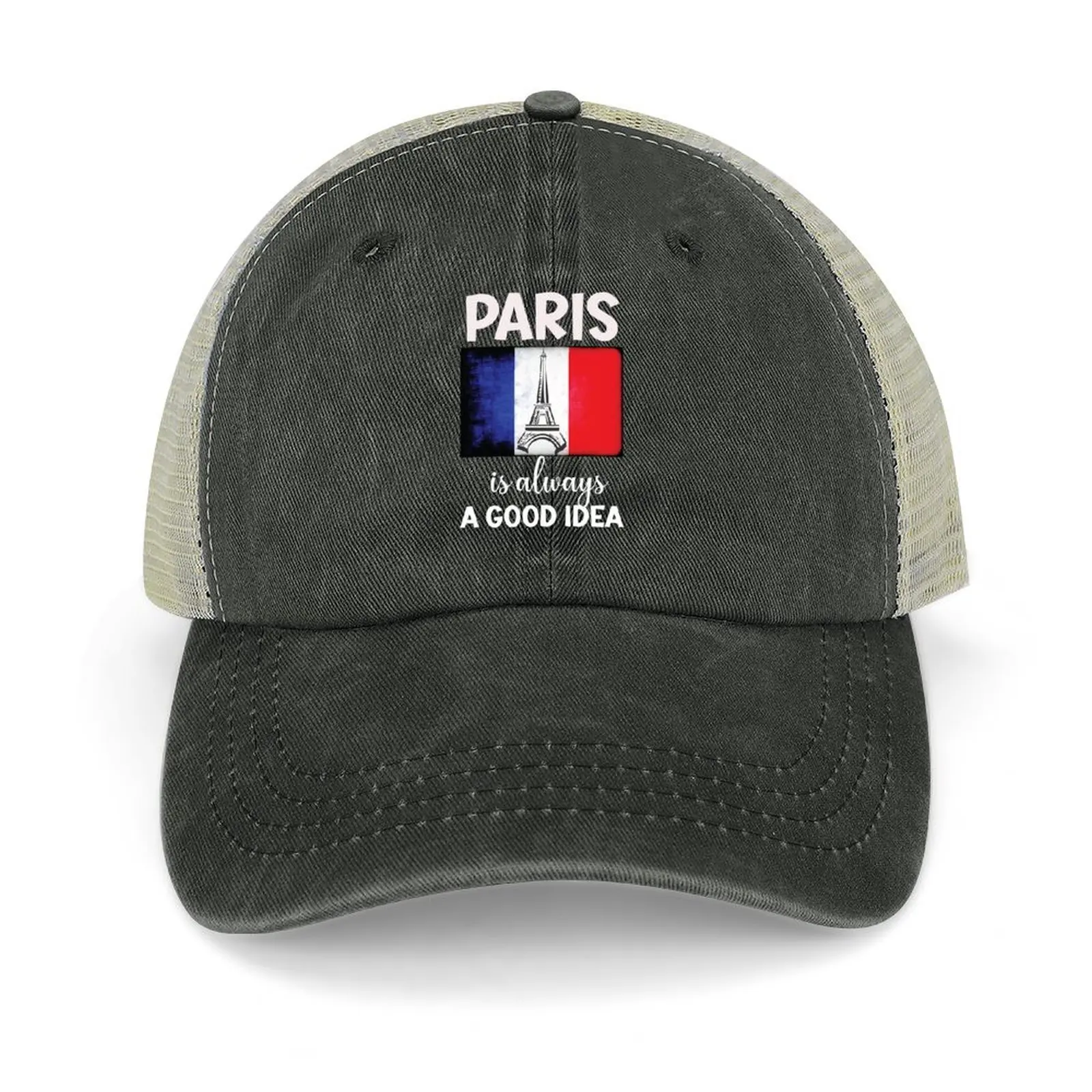 

Copy of Paris Is Always A Good Idea Cowboy Hat Sun Cap Anime Hat For Man Women's