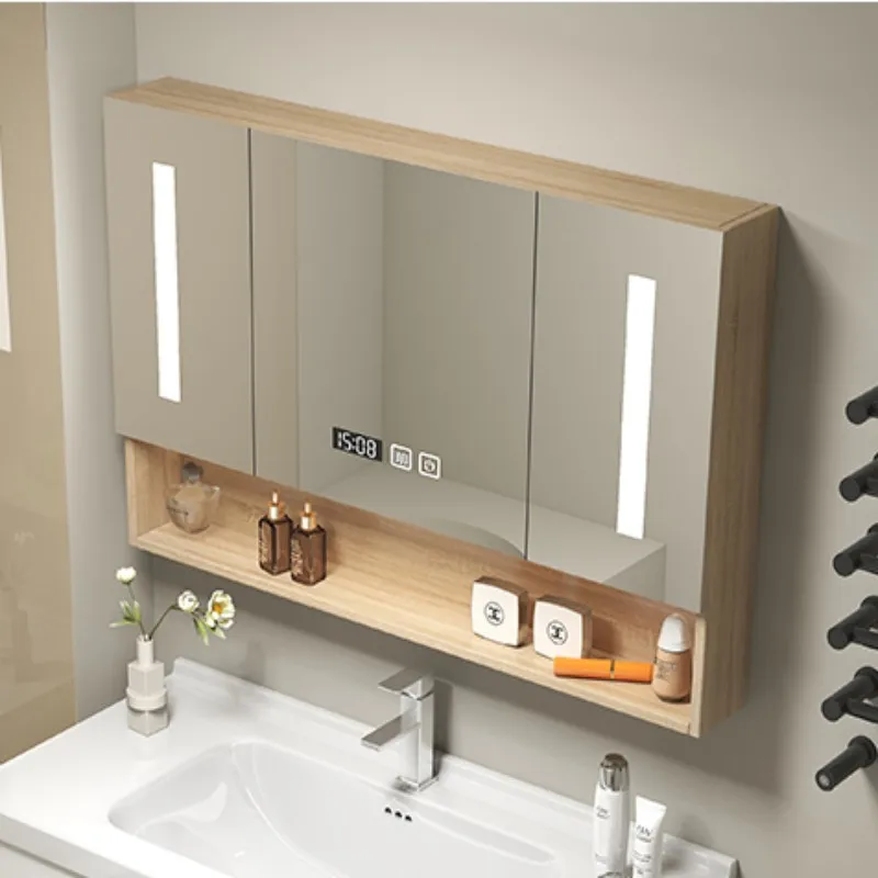 

Nordic Intelligent Bathroom Cabinets Touch Simplicity Bathroom Cabinets Multifunctional Home Furniture Armadi Specchi HBMC