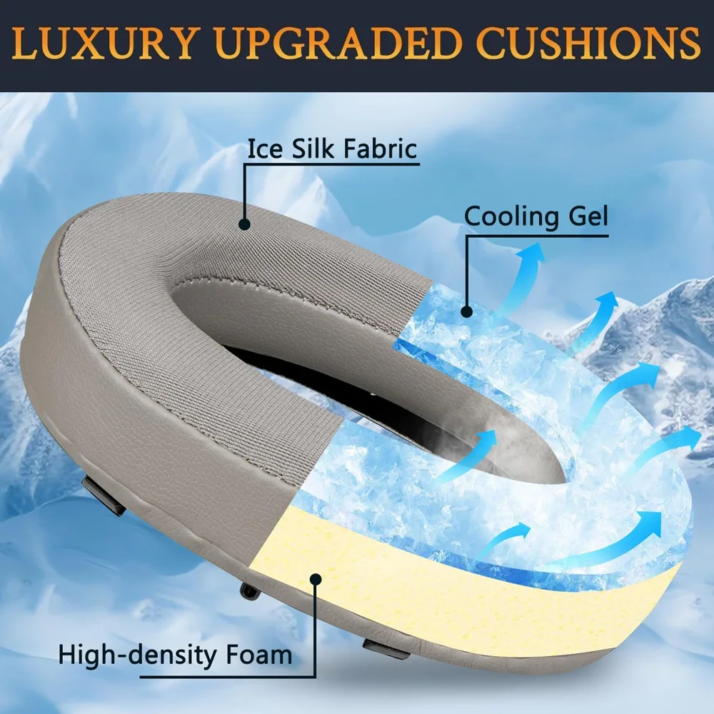 Earpads Compatible with SONY WH-1000XM1/2 Protein leather Memory foam Ear Pads Cushions Replacement Over-Ear Headphones Soft Pro