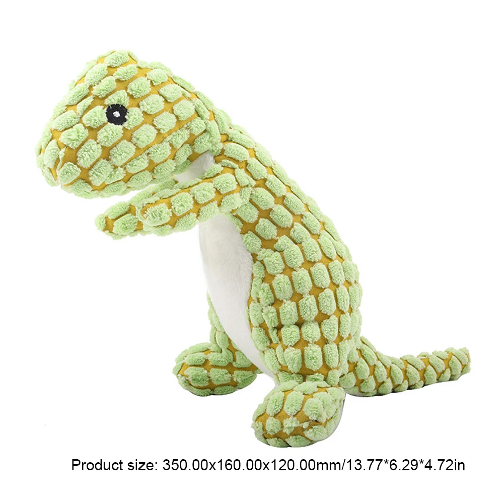 1-5PCS Sounding Pet Toy Outdoor Interactive Training Plush Toy Pet Plush Toy Stuffed Dinosaur Dog Toys for Aggressive Chewers