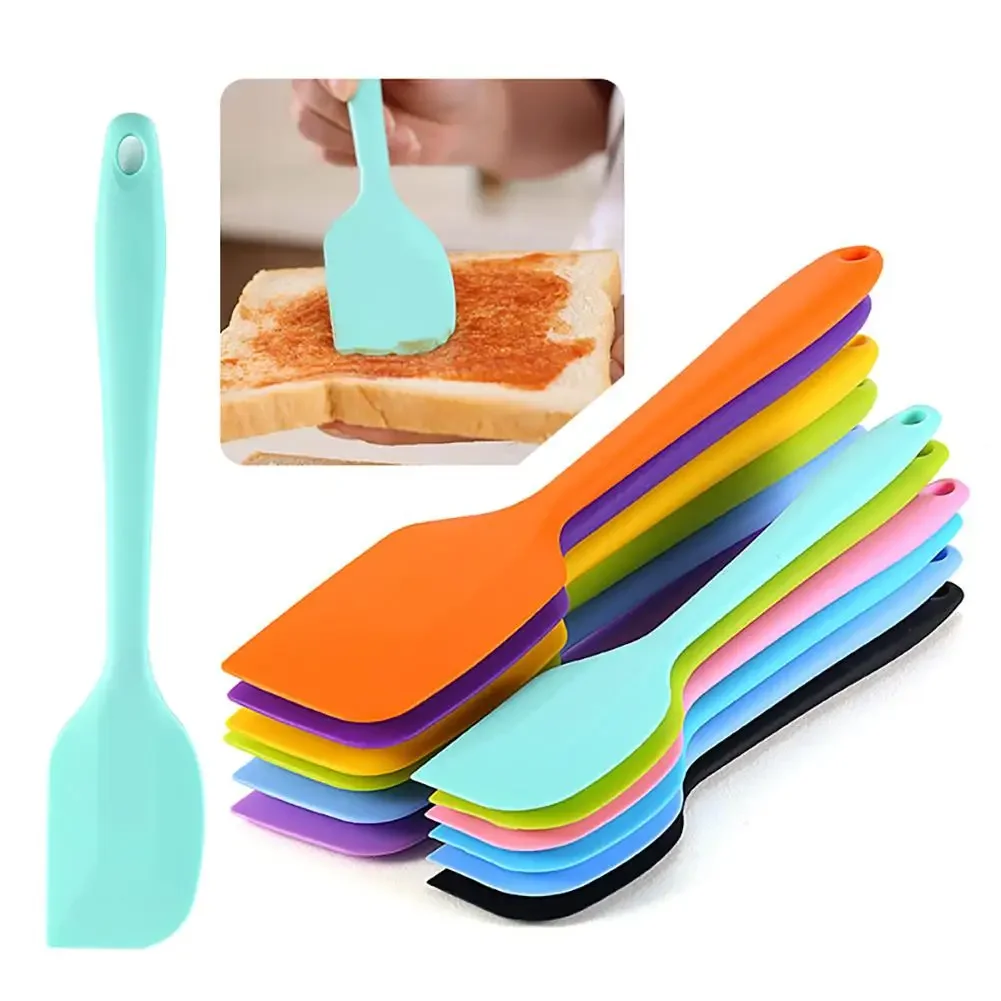 Food Grade Silicone Spatula Set-Non-Stick Baking Tools for Butter, Cookie & Cake, Heat-Resistant Kitchen Utensils