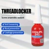 Threadlocker 222 242 243 263 271 272 290 Blue Screw Glues Thread Locking Agents Anaerobic Glue Anti-loose Fastening Sealant 6