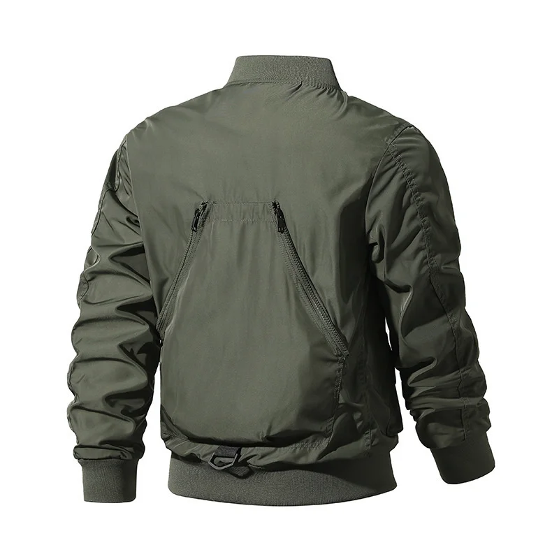Oversize Jacket Man Coat Jacket Mountaineering Techwear Baseball Heavy Sport Windbreak Cardigan Sportsfor Windbreaker
