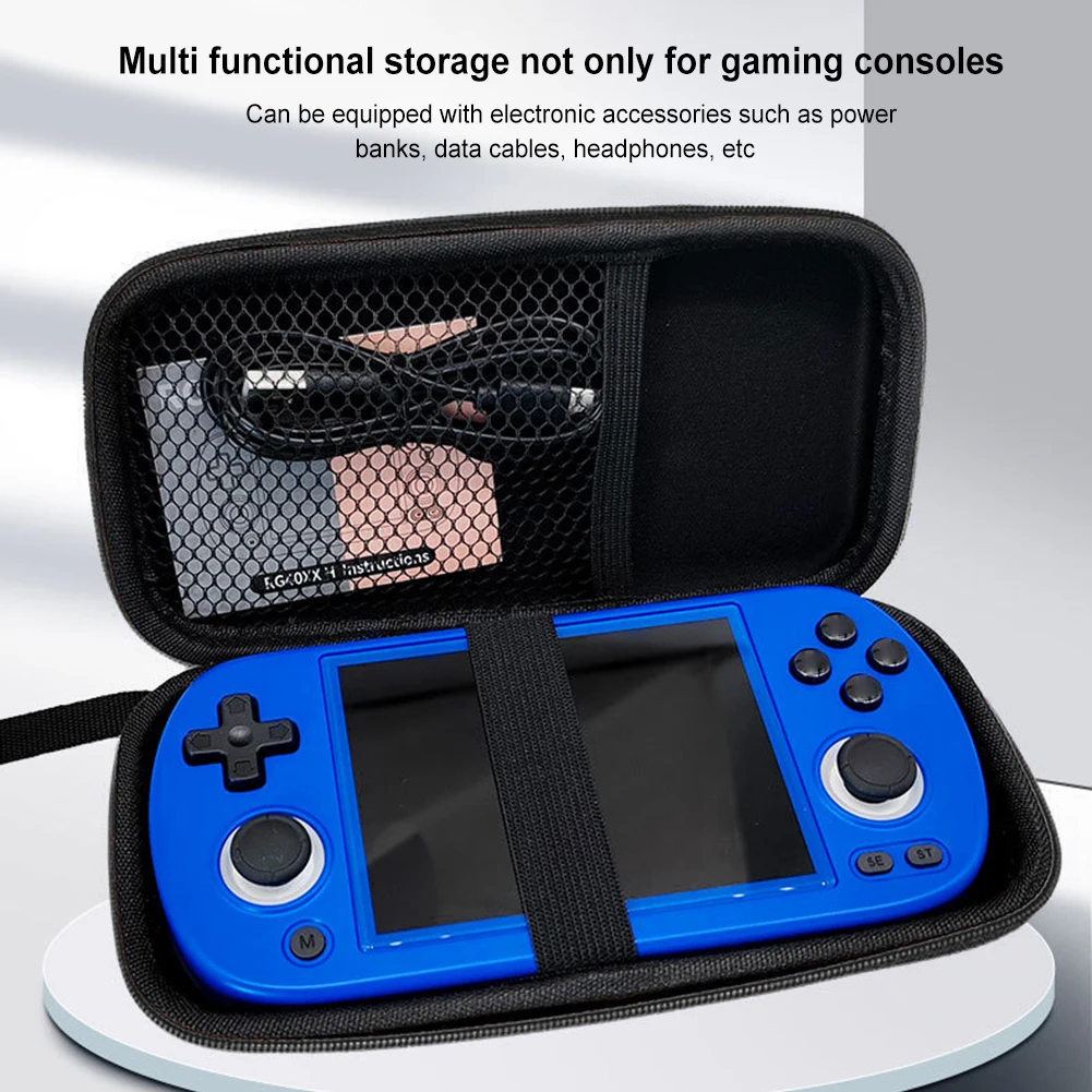 EVA Hard Carrying Case with Hand Strap - Shockproof Travel Protective Case with HD Tempered Film