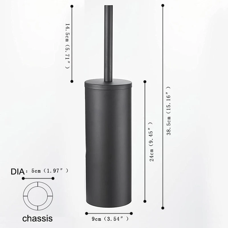 Toilet Brush Metal Shell Floor Type Toilet Brush Holder No Dead Angle Home Cleaning Tools Bathroom Accessories, toilet brush set,toilet brush holder