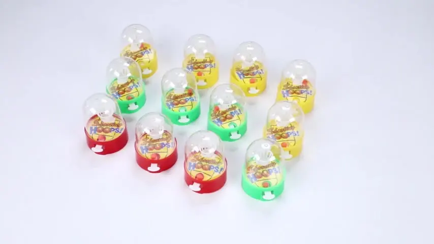 Lot De 5 Mini Paniers De Basket à Doigt - Jeu Portable De Poche - Pour Bureau, Détente, Réduction Du Stress - Couleurs Aléatoires