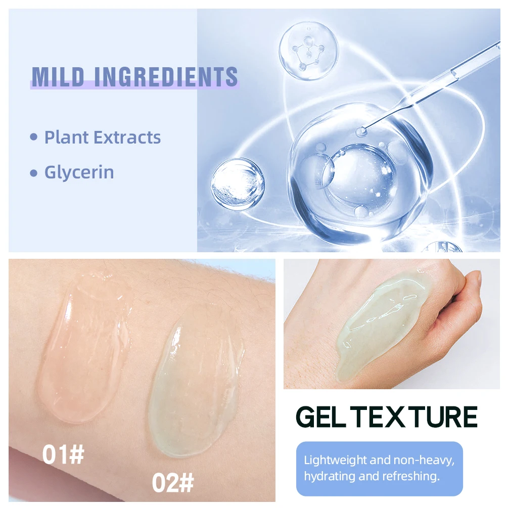 QIBEST 32ml Power Grip Primer Gel Based Hydrating Face Primer For Smoothing Skin Gripping Makeup Invisible Pore Colorless Primes