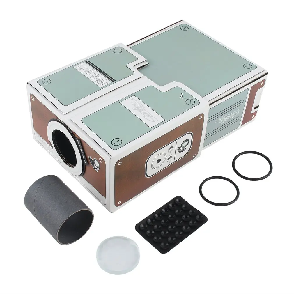Second Generation Compact DIY Smart Phone Digital Home Theater Entertainment Projector Easy Installation