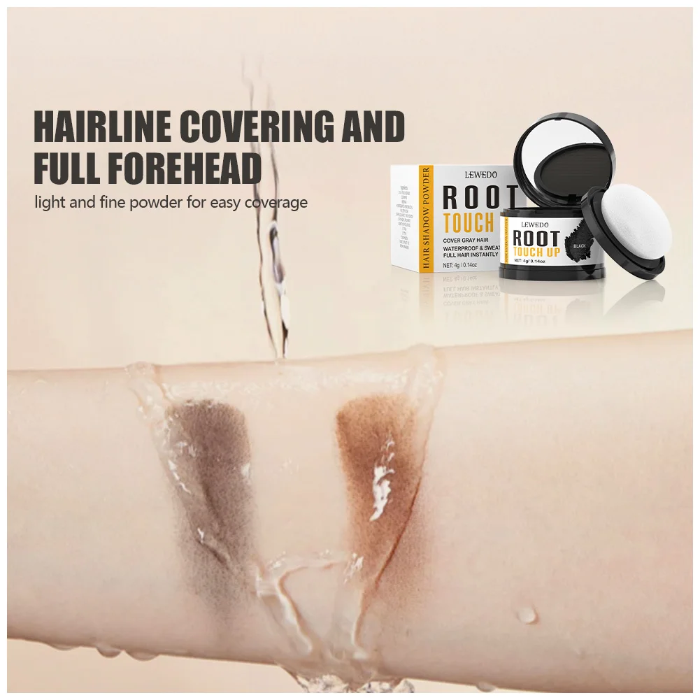 Hair Building Powder Hair Coloring Product Hairline Shadow Powder Hair Concealer For Coverage