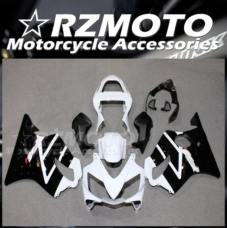 

Injection Mold New ABS Whole Fairings Kit Fit for HONDA F4i 2001 2002 2003 01 02 03 Bodywork Set Black White