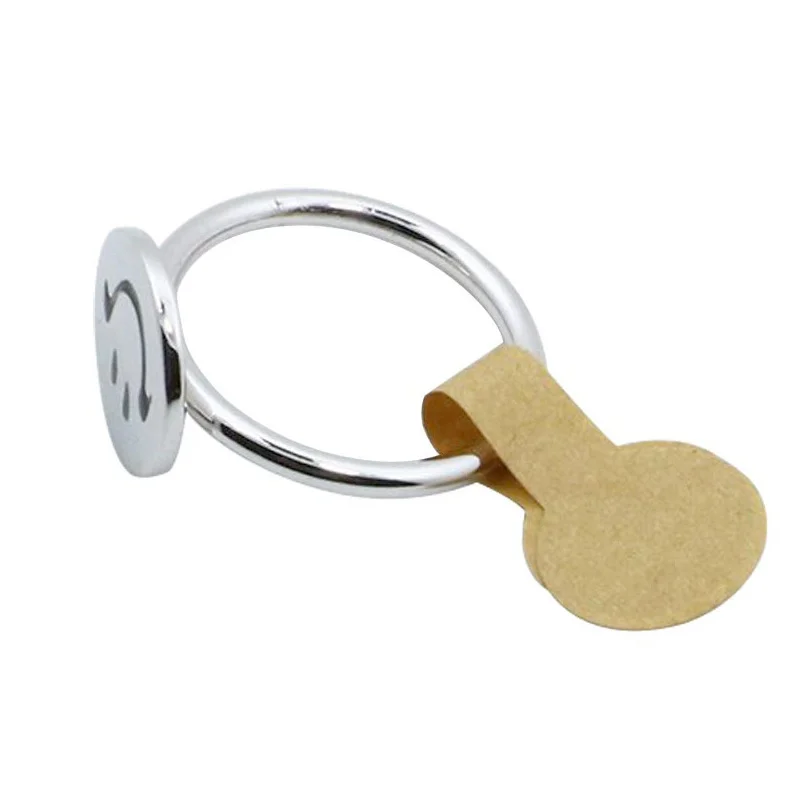 500 Cartellini Prezzi Autoadesivi In Carta Kraft Per Gioielli - Etichette Marroni Per Anelli, Collane E Orecchini - Dimensioni 1,1x4,2 Cm - 2