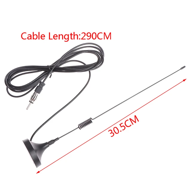 Antena Universal de Radio Am/Fm para coche, maletero aérea para señal  estéreo/Fen der, antenas montadas en automóviles y motocicletas, oferta -  AliExpress