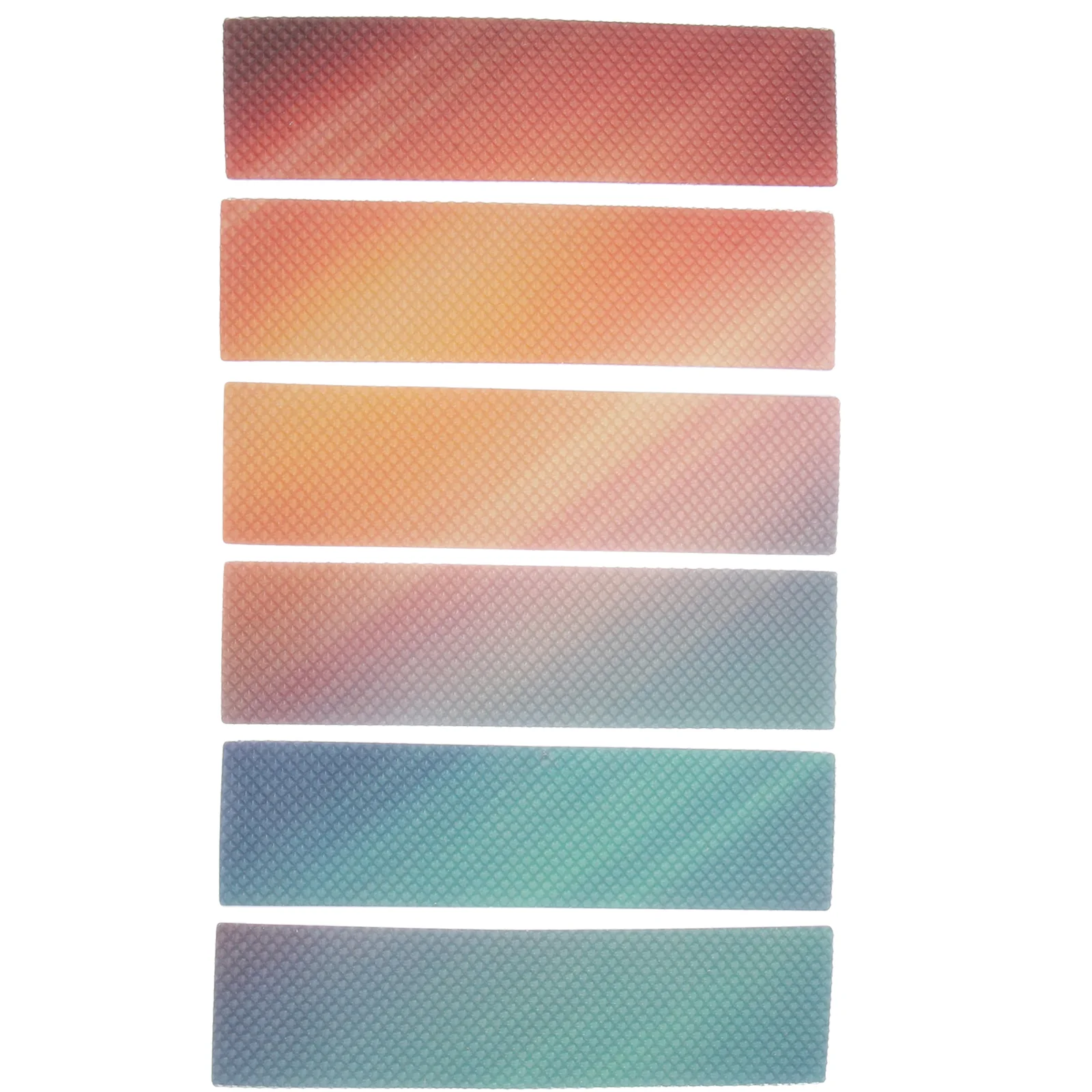 

6 Pcs Decompression Sticker Baby Sensory Toys Phone Back Strips Stickers for Case Pressure Relief Supplies Calm Pvc Uneasy