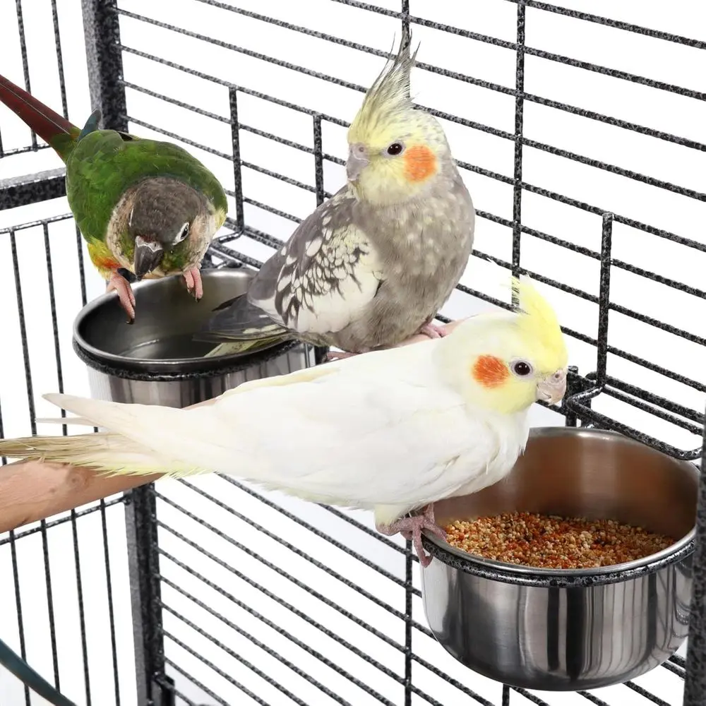Large Rolling Parrot Cage 6