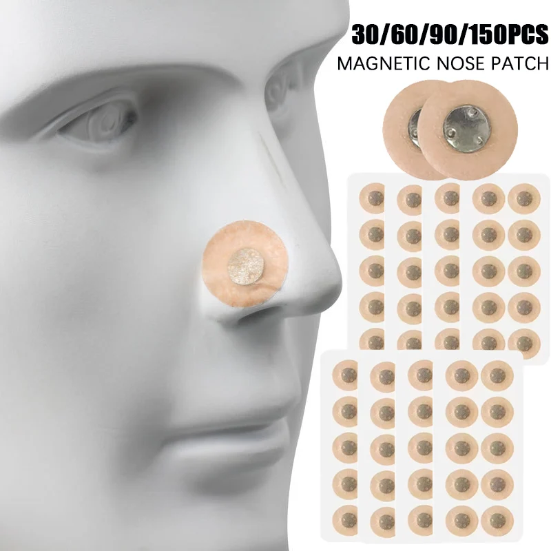 Nasal Strips Nose Breathing Patches Suction Iron Tabs Magnetic Increase Sports Air Intake Improve Sleeping Reduce Snoring Tools