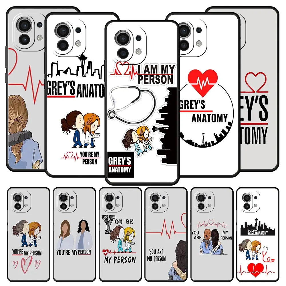 Grey's Anatomy You Are My Person Soft TPU Phone Case
