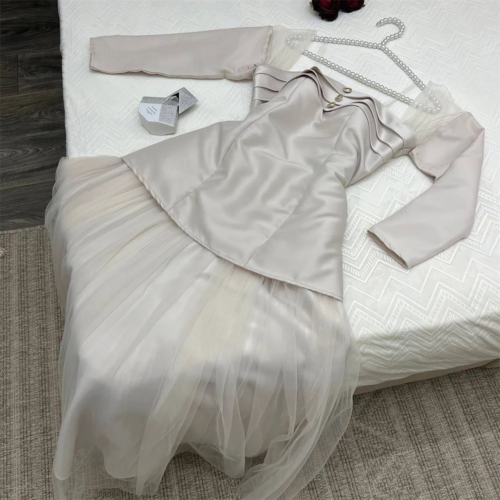 Prom Dresses Intricate Fashion Off-the-shoulder A-line Button Satin Formal Occasion Gown vestido elegante para mujer de gala - AliExpress 320 Prom Dresses Intricate Fashion Off-the-shoulder A-line Button Satin Formal Occasion Gown vestido elegante para mujer de gala - AliExpress 320