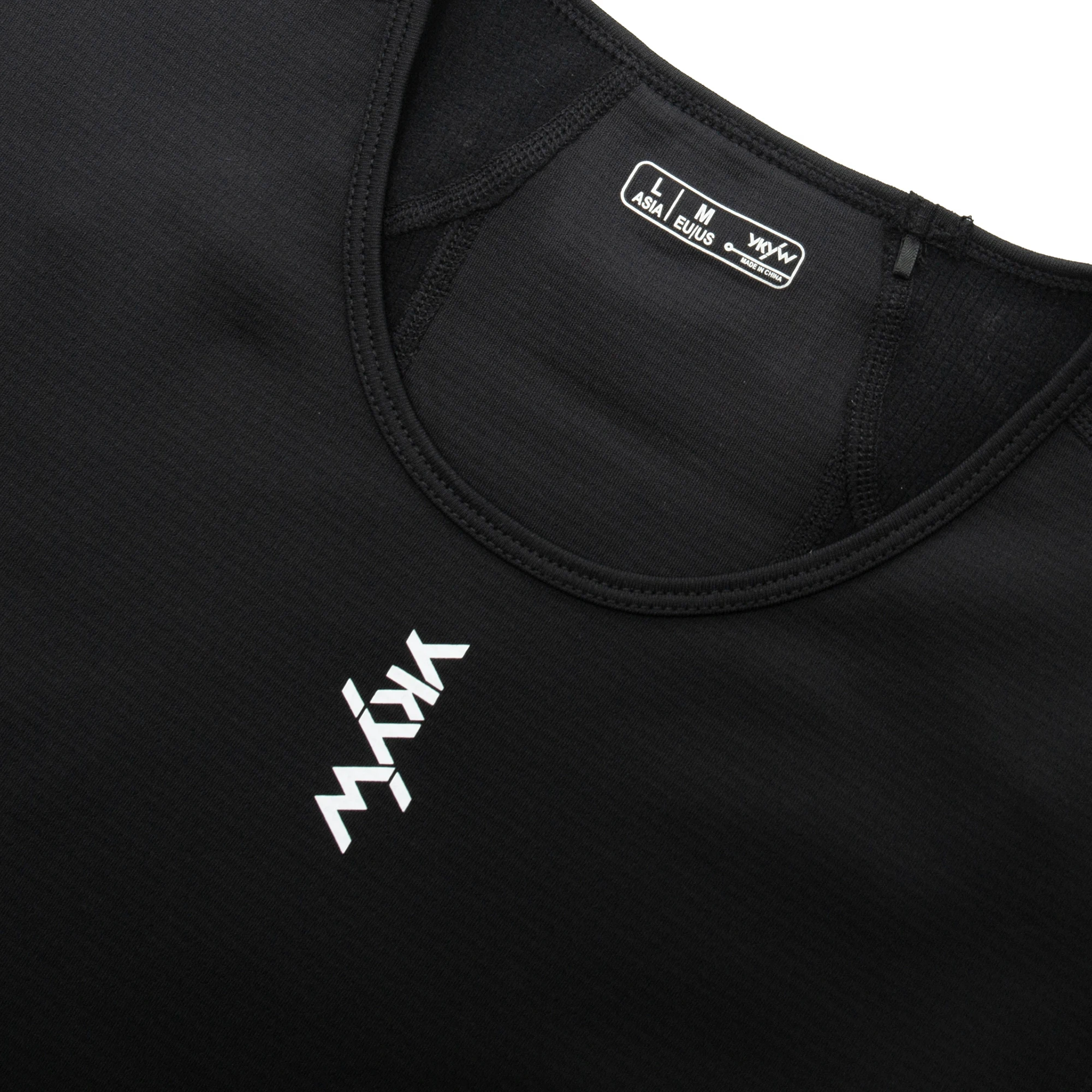 YKYWBIKE Männer Radfahren Basis Schicht Fahrrad Unterhemd Winter Herbst Warme Langarm Rennrad Shirt MTB Thermische Reiten Jersey – Detail 12