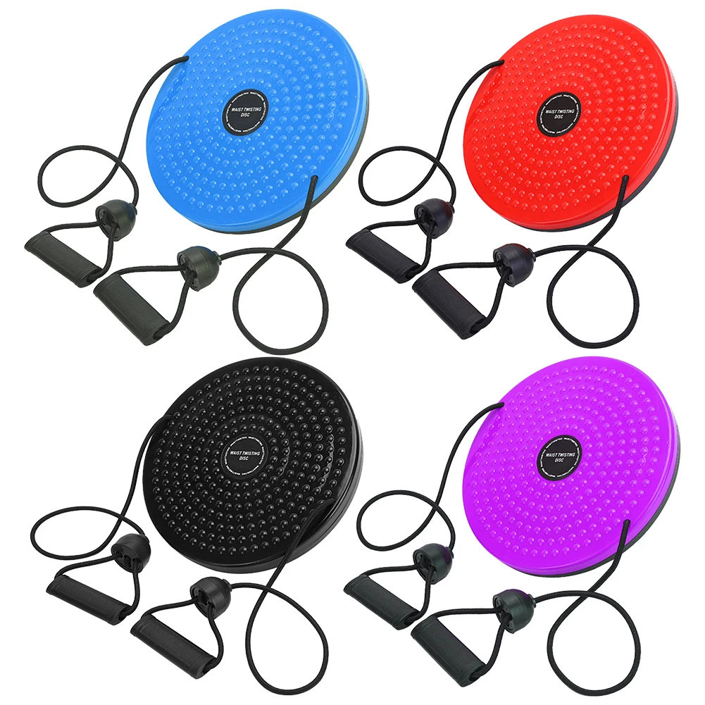 Waist Twisting Disc with Handles Ab Twister Board Massage Foot Sole Waist Trainer for Exercise Body Shaping