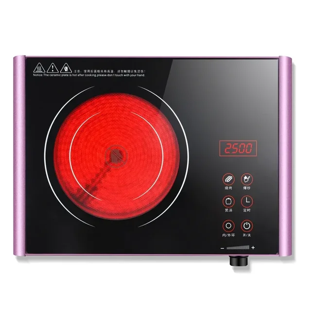 Electric Pottery Stove Smart Home Stir-Fry High-Power Desktop Small Light Wave Cooker Induction Cooker Cooking Appliances
