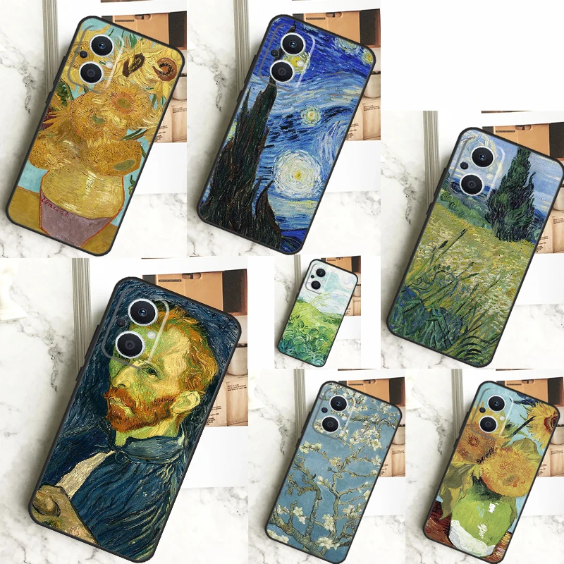 Starry Night Art-Inspired Phone Case Cover